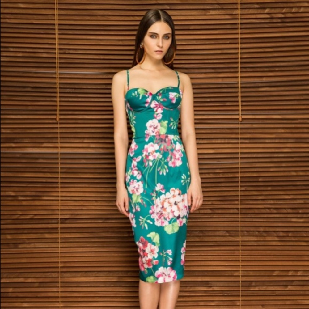 Bronx and Banco Sofia Midi Dress size Small